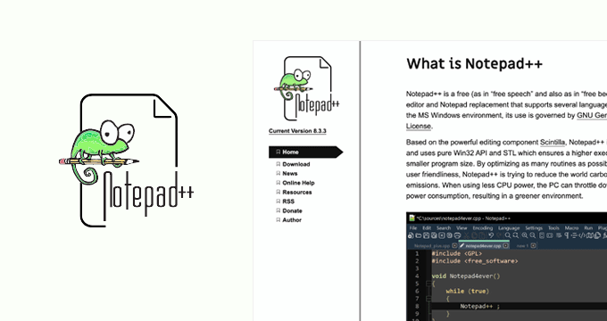 Notepad plus plus Notepad plus plus