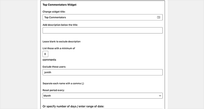 Widgetul celor mai activi comentatori Widgetul celor mai activi comentatori