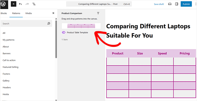 Scegli il tuo modello