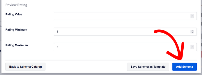 Click Add Schema button Click Add Schema button