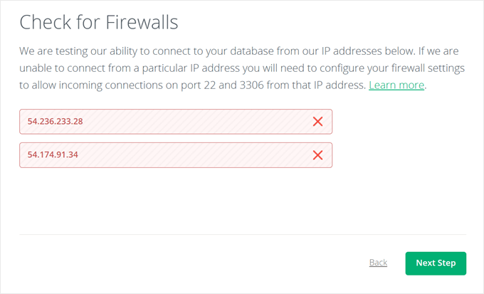 CodeGuard checks for firewalls and IP addresses that cannot access WordPress CodeGuard checks for firewalls and IP addresses that cannot access WordPress