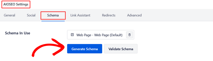 Page schema example for web page Page schema example for web page