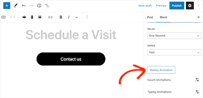 Previewing CSS animations in WordPress Previewing CSS animations in WordPress