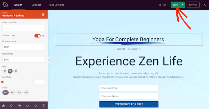 Saving a CSS animation in WordPress Saving a CSS animation in WordPress