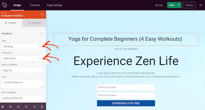 A transition animation in WordPress A transition animation in WordPress