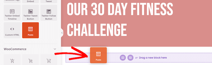 Blog gönderisi bloğunu sürükleyin Blog gönderisi bloğunu sürükleyin