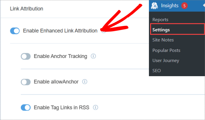 monster insights link attribution monster insights link attribution