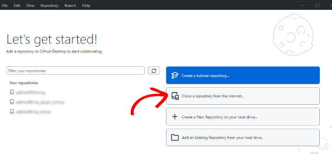 Clone repositories Clone a repository