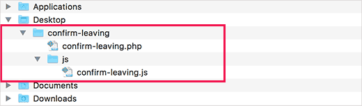 Structure des fichiers du plugin