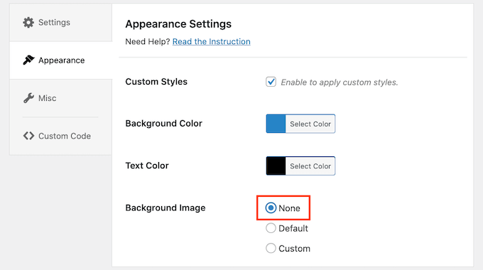 引用の背景画像をカスタマイズする