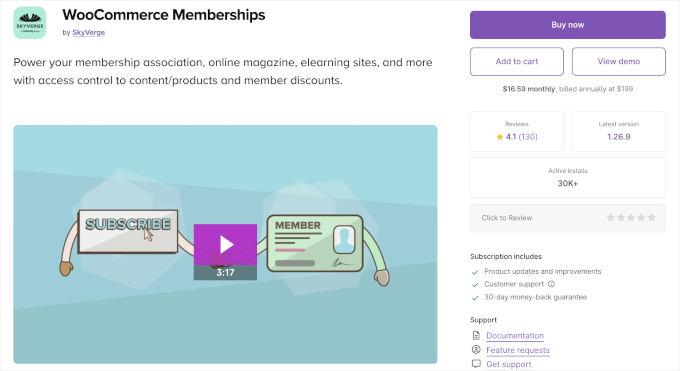 WooCommerce Memberships