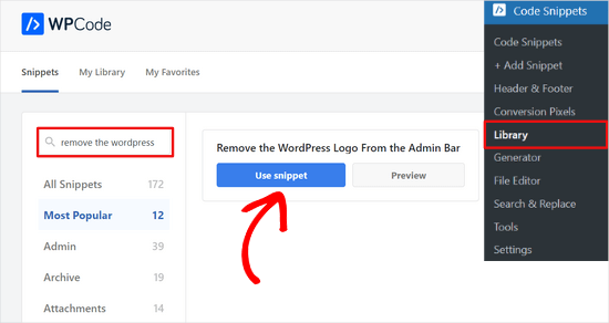 Encuentra el fragmento para eliminar el logo de WordPress Encuentra el fragmento para eliminar el logo de WordPress