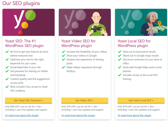 Yoast SEOの価格