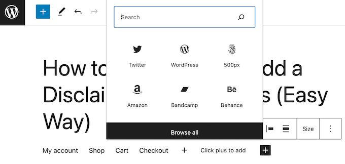 Adding a Twitter icon to WordPress Adding a Twitter icon to WordPress