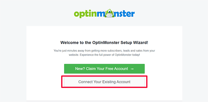 Connect OptinMonster to WordPress Connect OptinMonster to WordPress