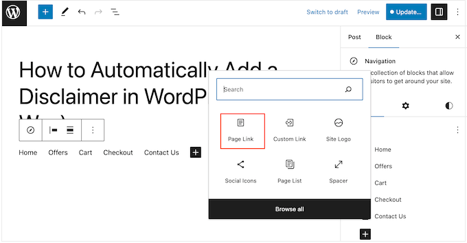 adding page links to a WordPress menu adding page links to a WordPress menu