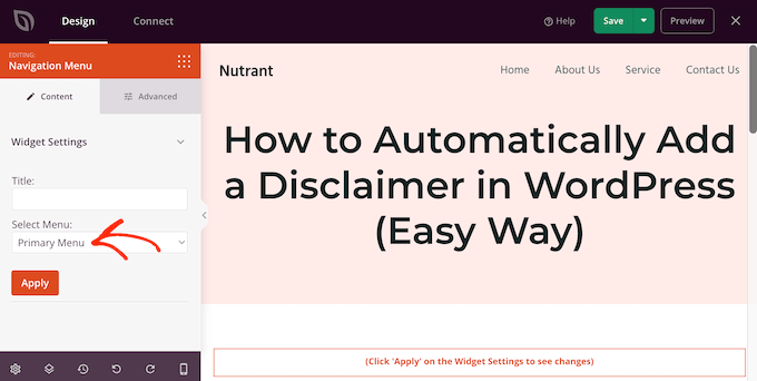 Adding a navigation menu to a page or post template using SeedProd Adding a navigation menu to a page or post template using SeedProd