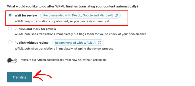 wpml-review-after-translate WPML review after translate