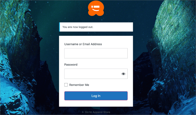 remove password reset example remove password reset example