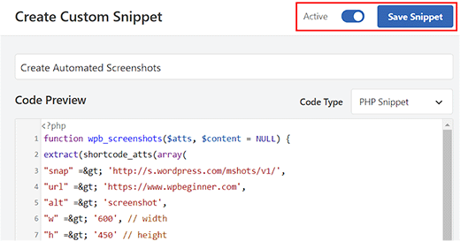 Guardar y activar fragmento