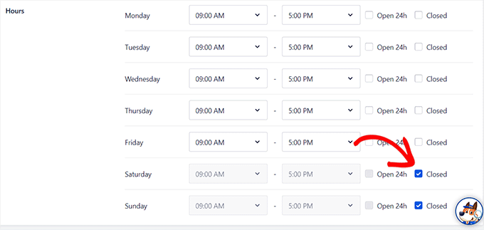 Configure business hours Configure business hours