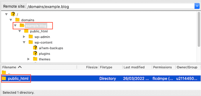 WordPress public_html file WordPress public_html file