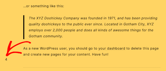 Benutzeranzahl ohne Kontext