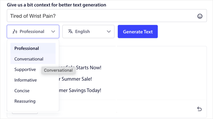 Generating a Title in PushEngage With AI Generating a Title in PushEngage With AI
