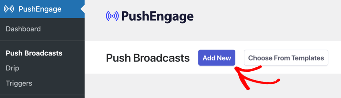 Adding a Push Notification in PushEngage Adding a Push Notification in PushEngage