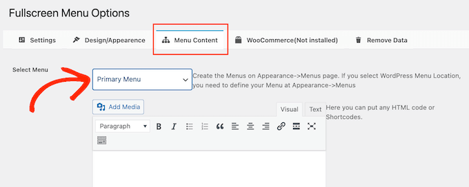 Creare un menu WordPress responsive per dispositivi mobili