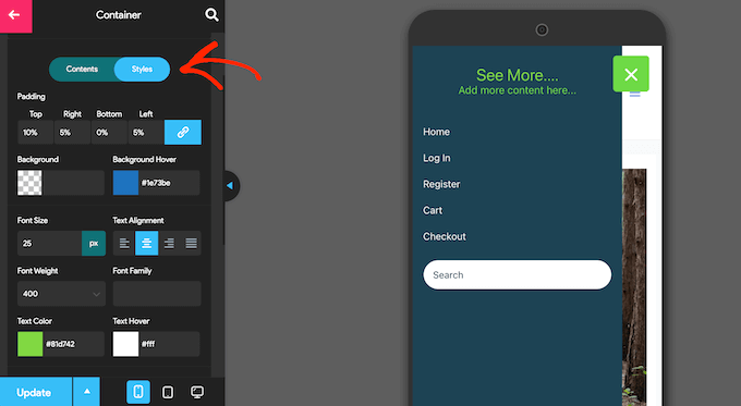 Customizing how a menu looks using a free WordPress plugin Customizing how a menu looks using a free WordPress plugin