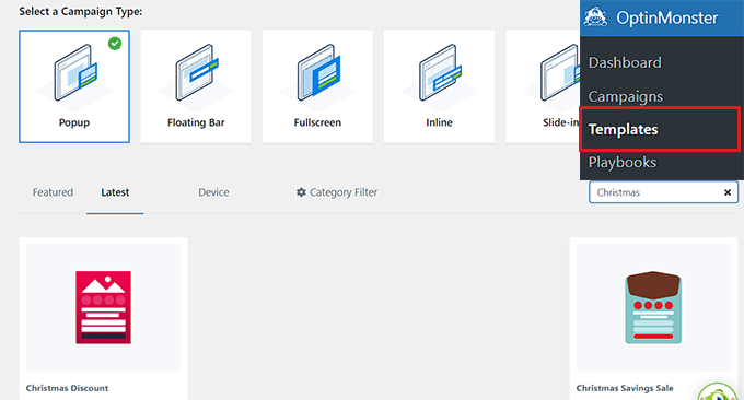 Scegli il modello natalizio