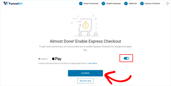 Enable express checkout with Stripe Payment Gateway for WooCommerce Enable express checkout with Stripe Payment Gateway for WooCommerce