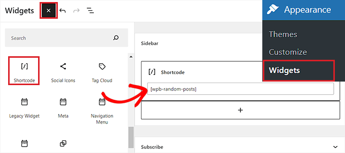 Add shortcode for displaying random posts in sidebar widget Add shortcode for displaying random posts in sidebar widget