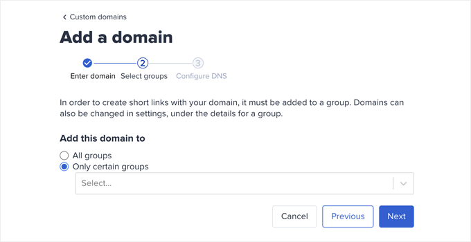 Allow groups Allow groups