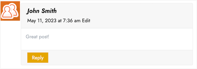 An example of a custom defualt Gravatar, on a WordPress website An example of a custom defualt Gravatar, on a WordPress website