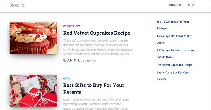 Displaying random posts as a widget Displaying random posts as a widget