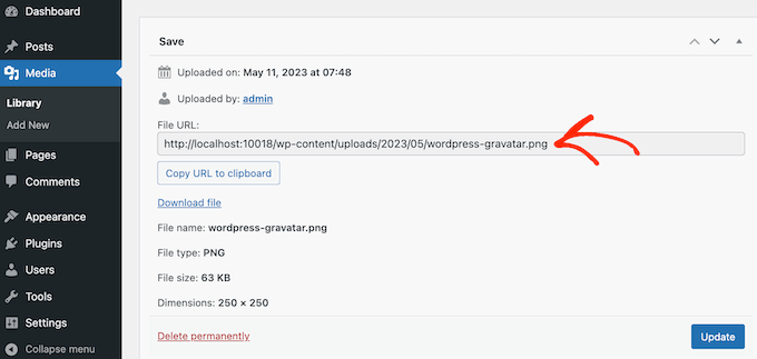 Uploading a default WordPress Gravatar Uploading a default WordPress Gravatar