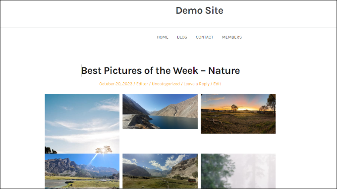 Vista previa de la galería