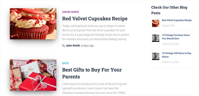 previewPreview for displaying random posts Preview for displaying random posts
