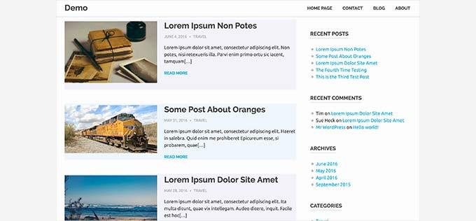 Colores de fondo alternos Colores de fondo alternos