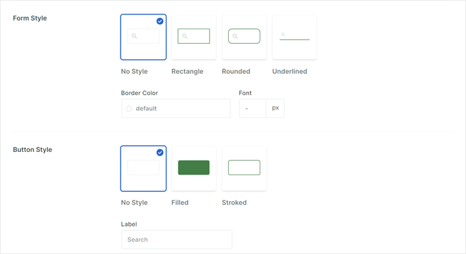 Bearbeiten des SearchWP-Suchformulars