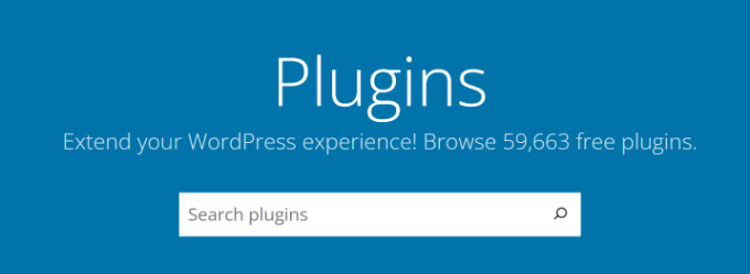 Number of WordPress plugins Number of WordPress plugins