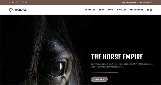 OceanWP Animal and Pet Theme