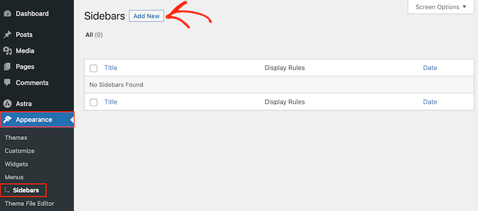 Adding custom sidebars to your WordPress website Adding custom sidebars to your WordPress website