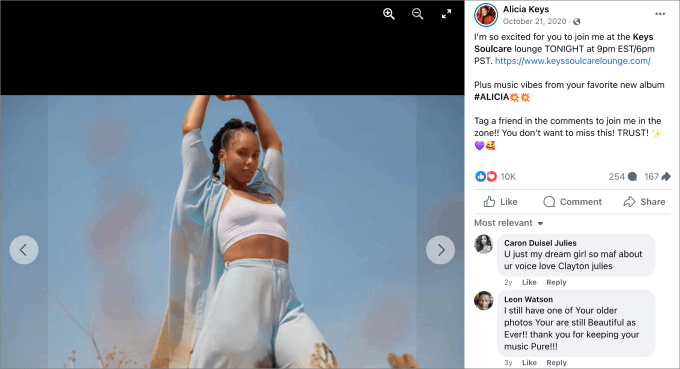 evento online di alicia keys evento online di alicia keys