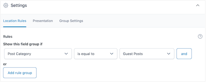 Creating content rules using a WordPress plugin Creating content rules using a WordPress plugin