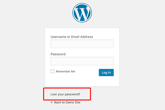 Recovering lost password in WordPress Recovering lost password in WordPress