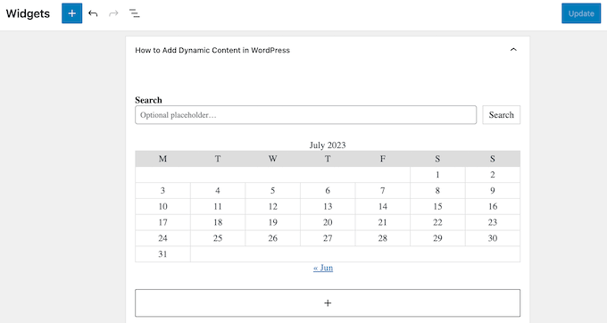 Adding content to a custom WordPress sidebar Adding content to a custom WordPress sidebar