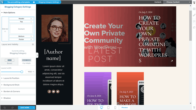 The Thrive Architect page builder The Thrive Architect page builder